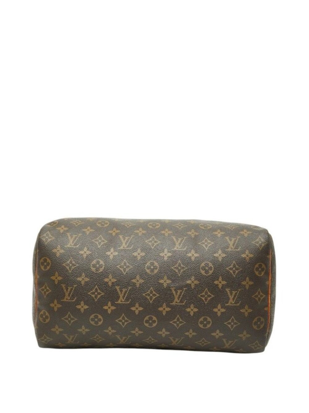 Louis Vuitton Monogram Speedy 35 Mini Boston Bag Brown Leather - Picture 3 of 10